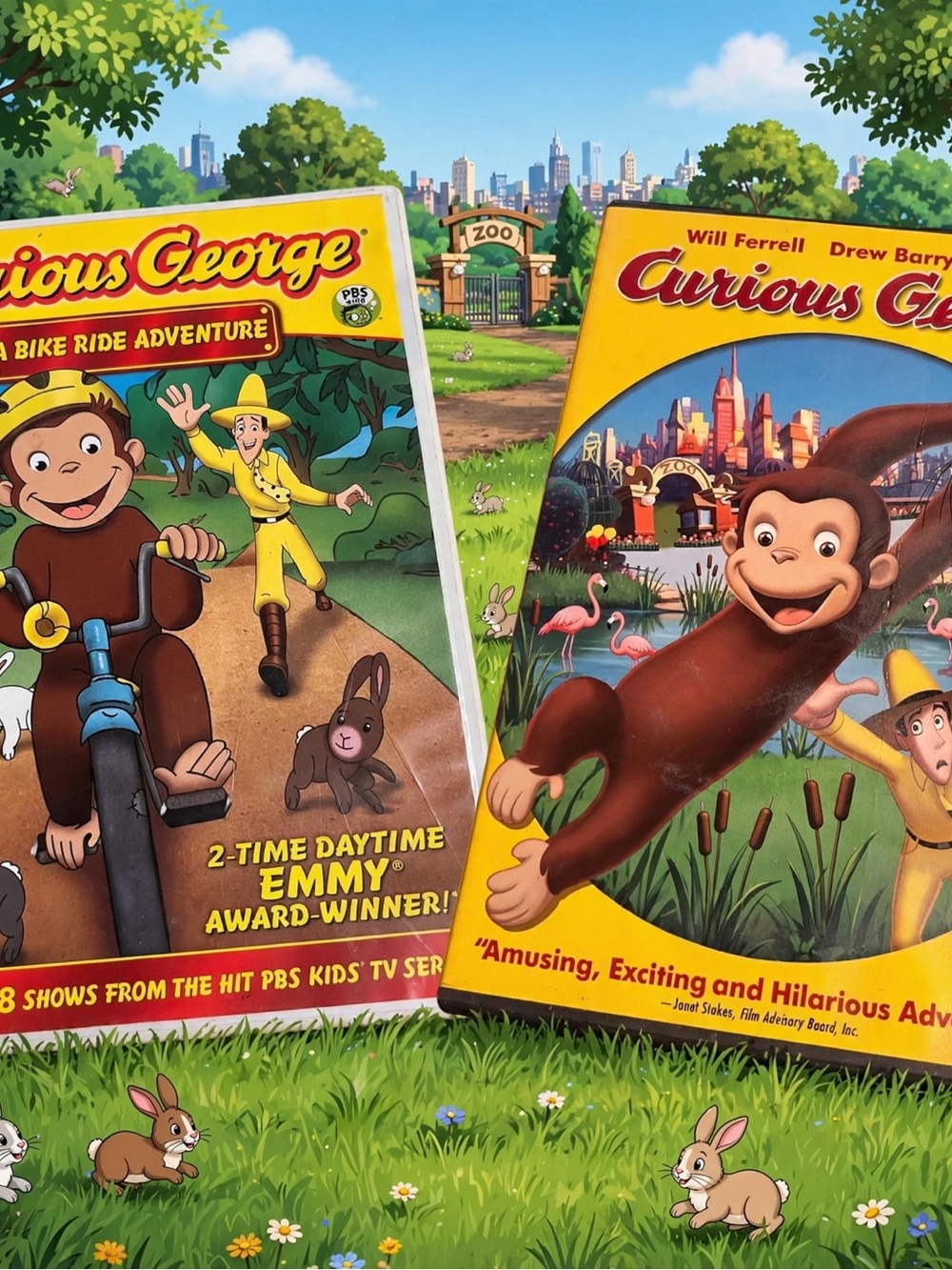 Curious George DVD Set of 2